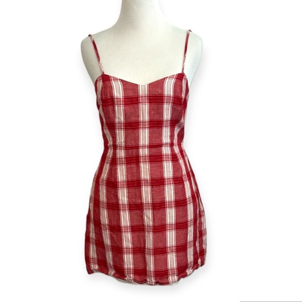 Bardot‎ sweet plaid sundress womens size 6